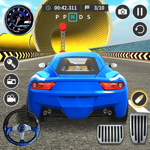 extreme car race master games